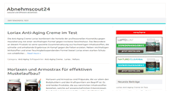 Desktop Screenshot of abnehmscout24.com