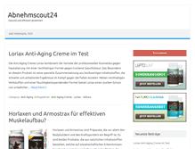Tablet Screenshot of abnehmscout24.com